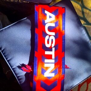 USA Soccer RUFFNECK US V Jamaica 2021 Scarf Red/Blue NWOT Sports